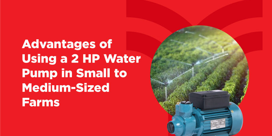 Benefits of a 2 HP Water Pump for Small and Medium Farms